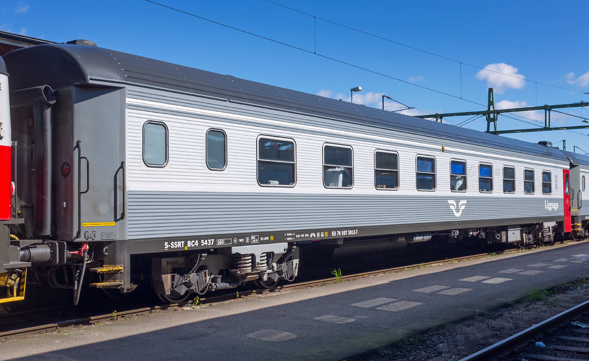 Bild: SSRT/SJ BC4 5437 i Göteborg 2016