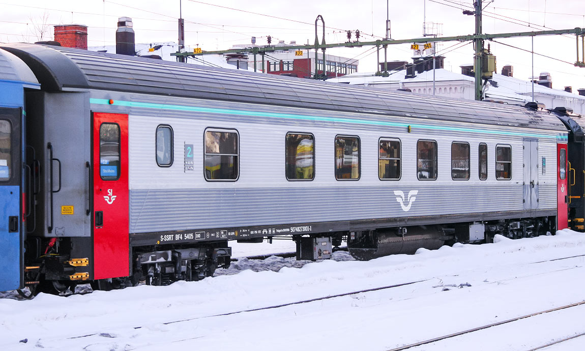 Bild: SSRT/SJ BF4 5405 i Norrköping 2011