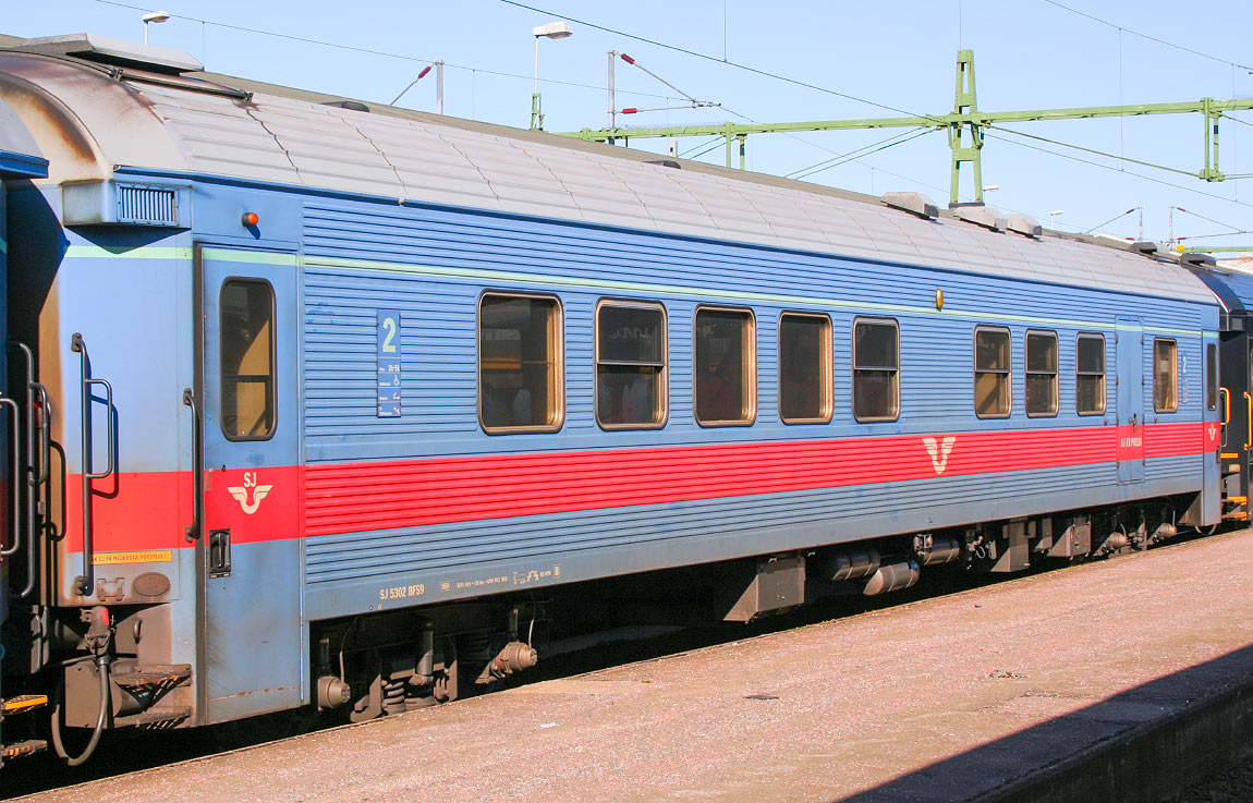 Bild: SJ BFS9 5302 i Göteborg 2010