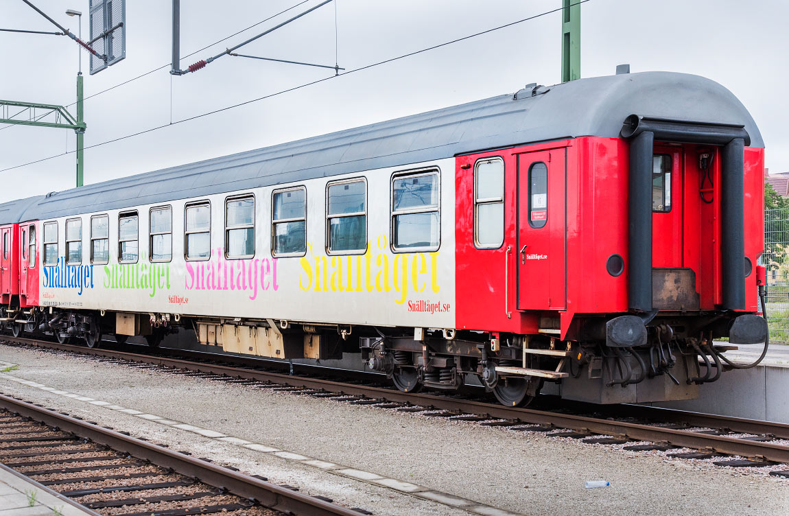 Bild: Snälltåget Bc-t 51 86 50 30 310-1 i Malmö 2017