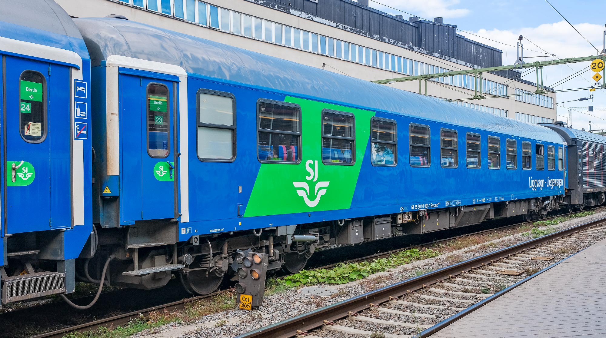 SJ/RDC Bvcmz 61 85 50 91 001-0 i Stockholm 2024