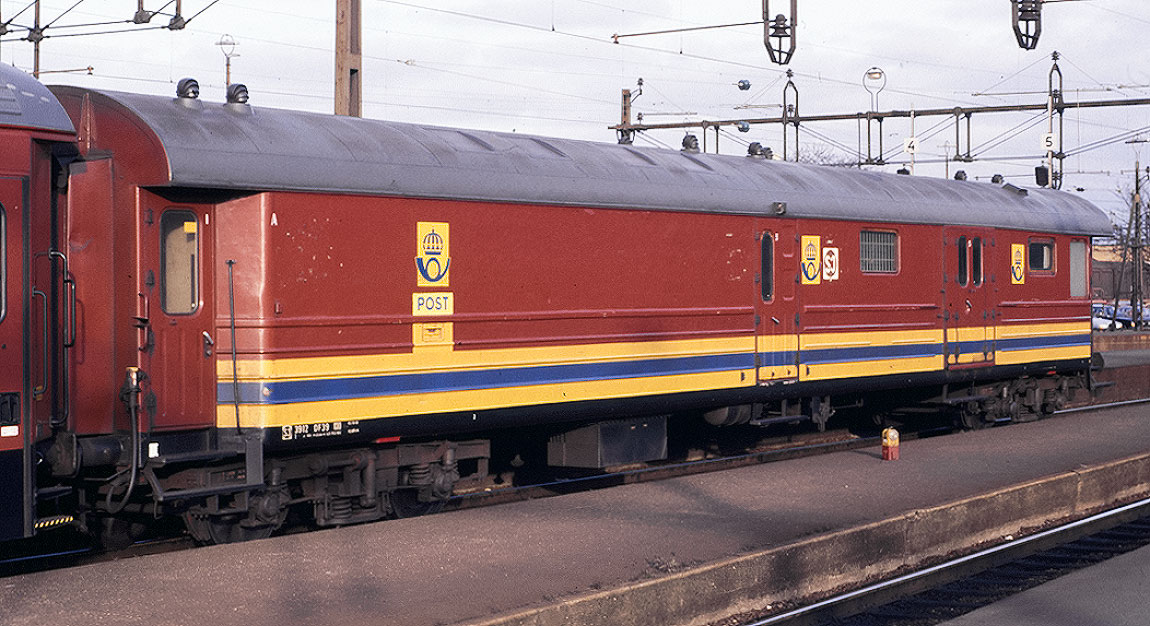 Bild: DF39 3912 i Malmö 1988