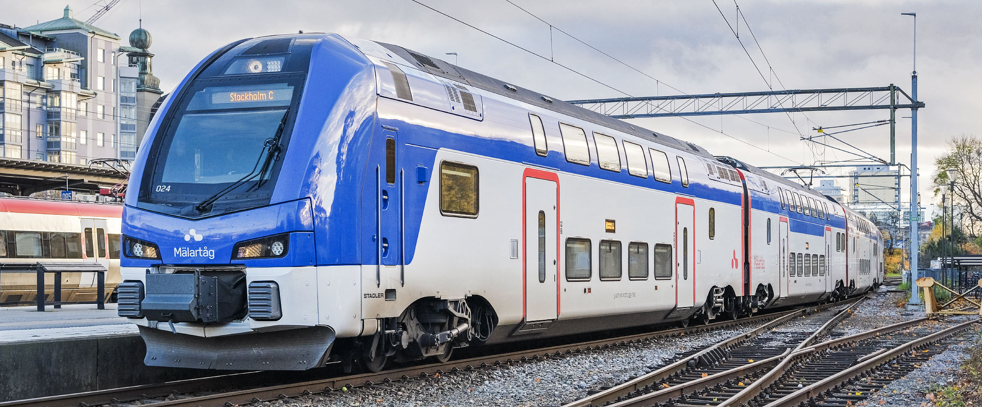 Mälartåg ER1 024 i Örebro 2021