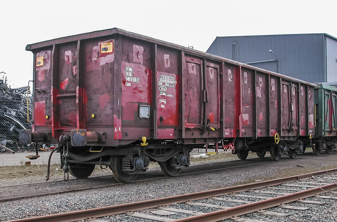 Bild: Green Cargo Eaos 31 74 540 0188-2 i Malmö 2004