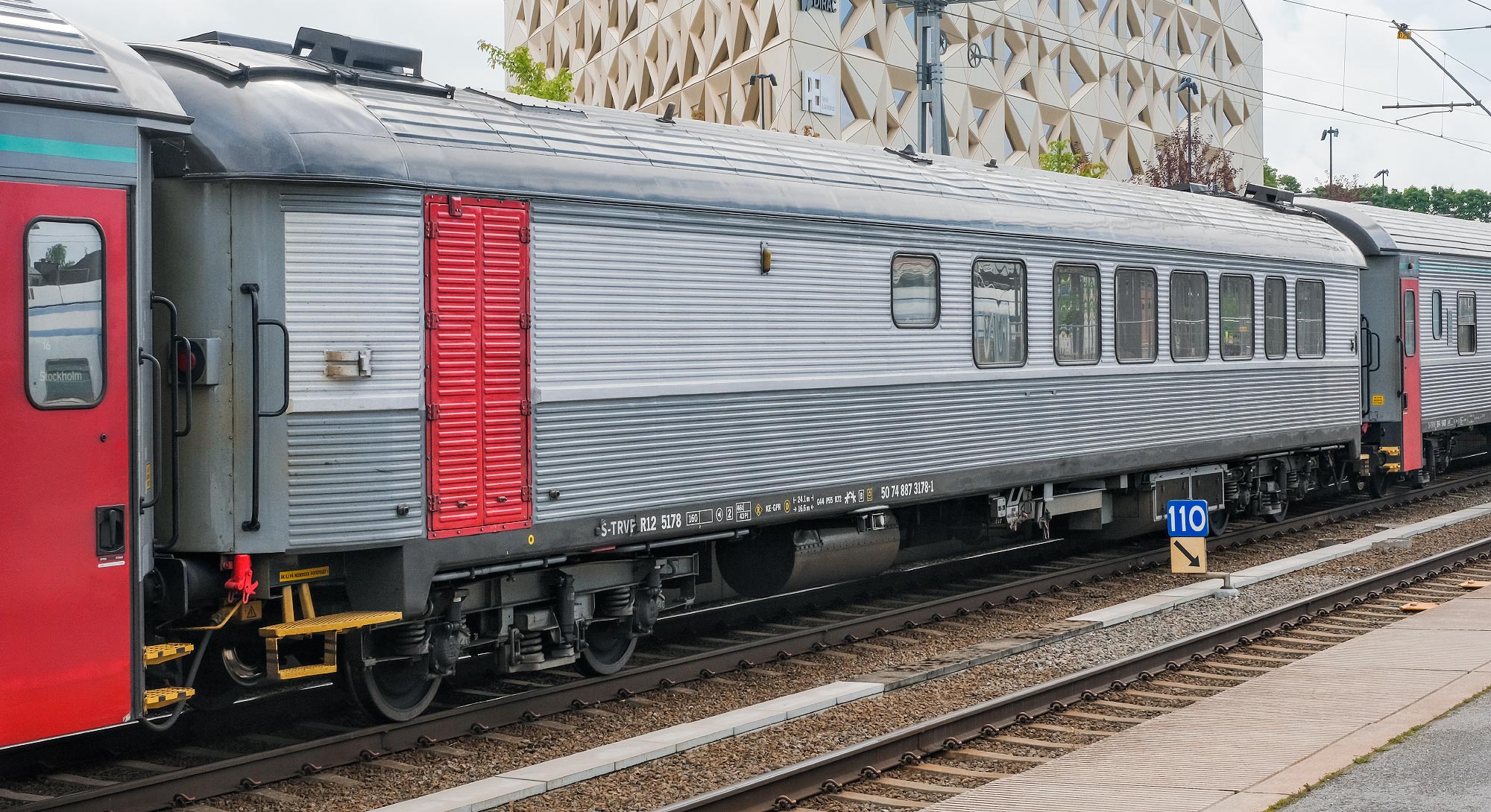 Trafikverket/Vy R12 5178 i Uppsala 2024