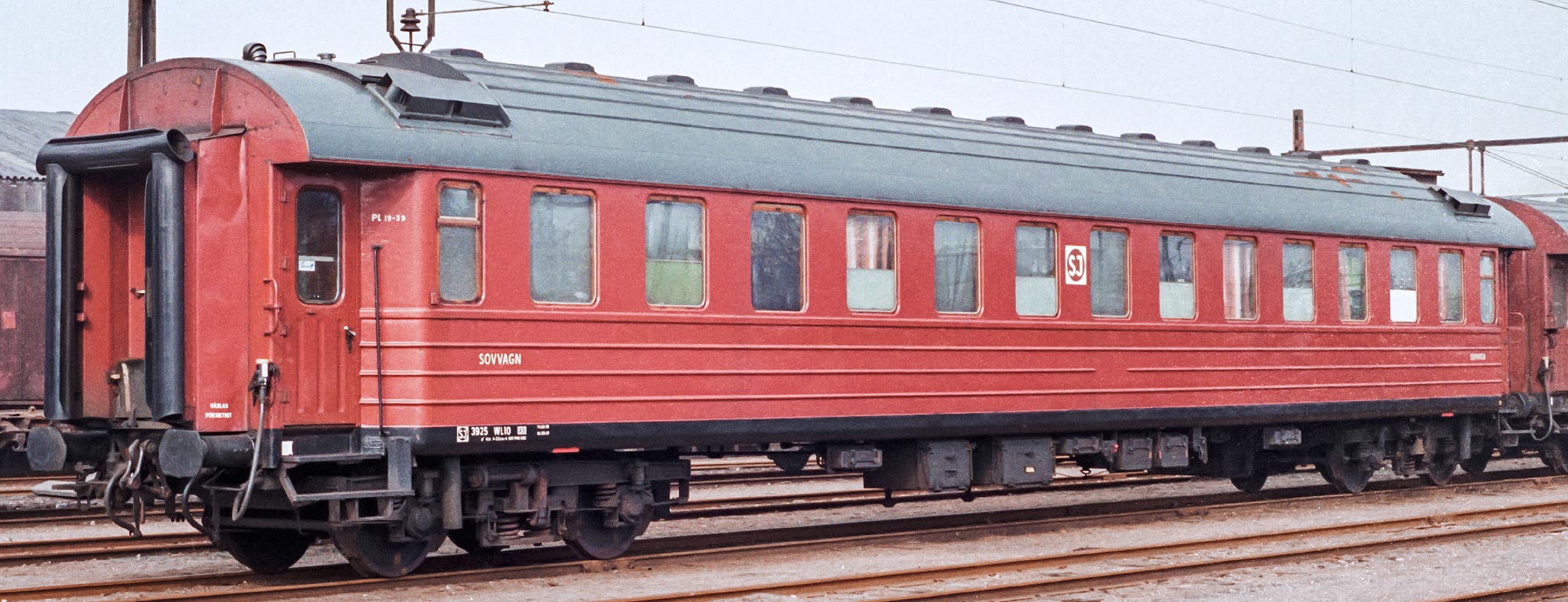 SJ WL10 3925 i Malmö 1988