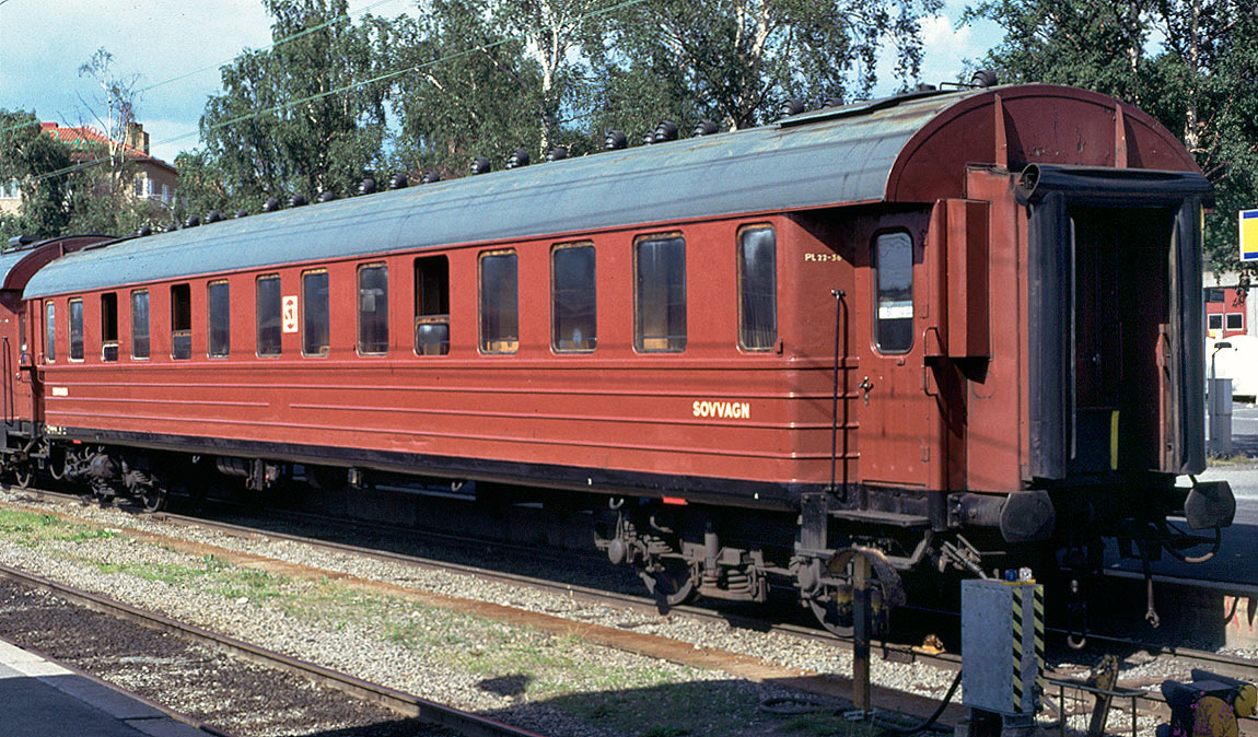 Bild: WL2 4350 i Östersund 1989