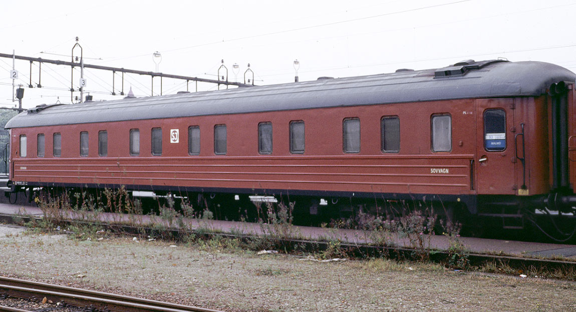 Bild: WL3T 4668 (nyare version) i Malmö 1988