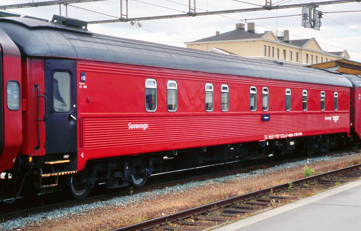 Bild: WL5 4590 (uthyrd till NSB) i Trondheim 2003