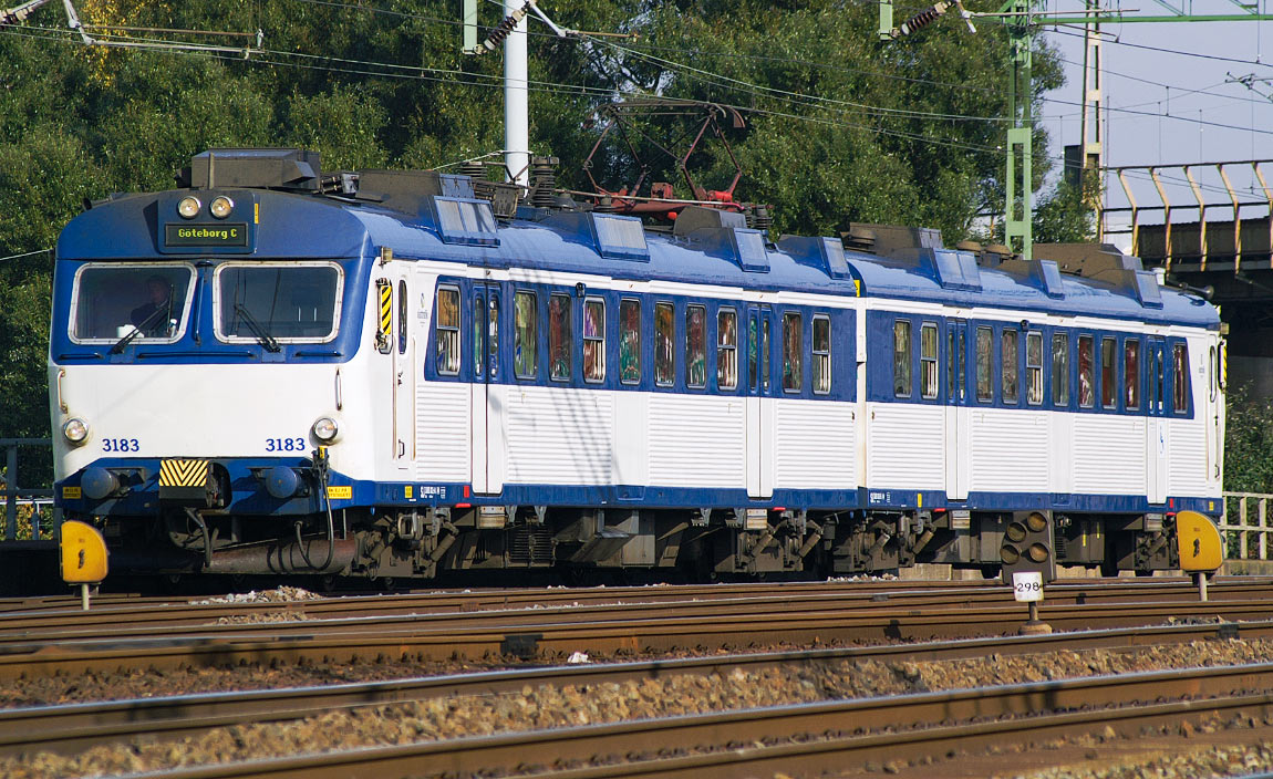 Bild: Västtrafik X11 3183 i Göteborg 2005