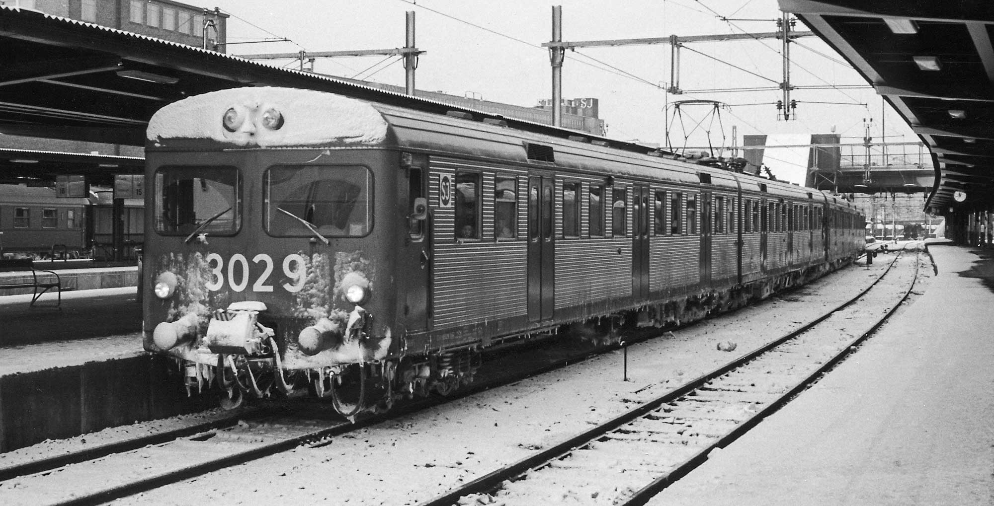 X1 3029 på Stockholm C 1968