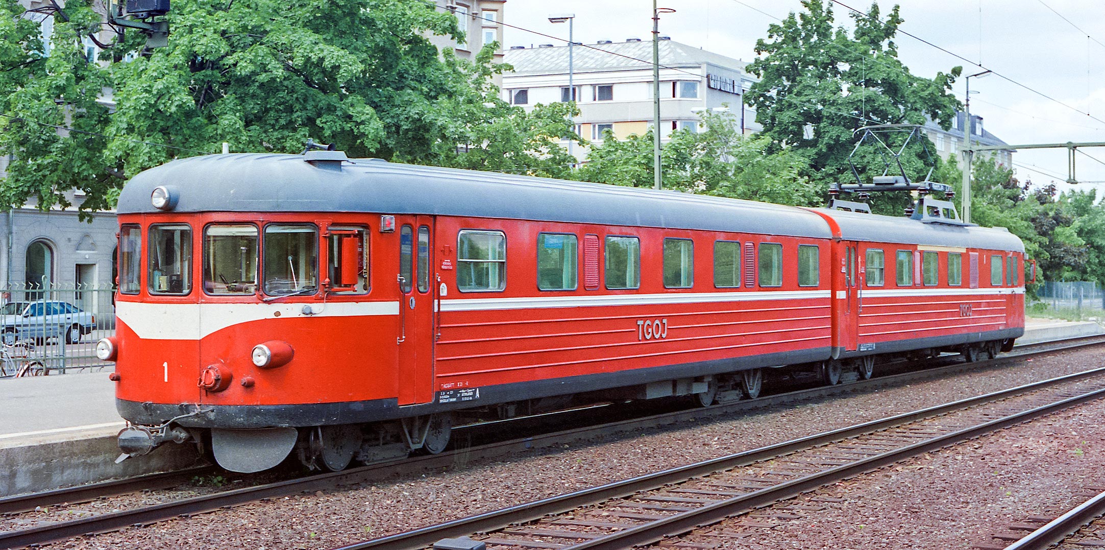 TGOJ X21-1 i Gävle 1990