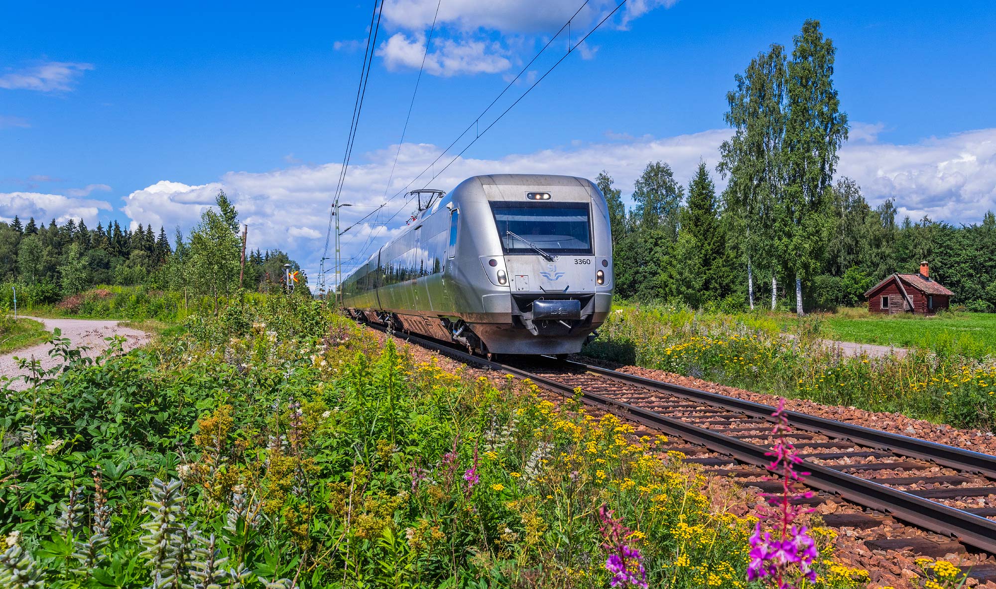 SJ X55 3360 i Hedemora 2016