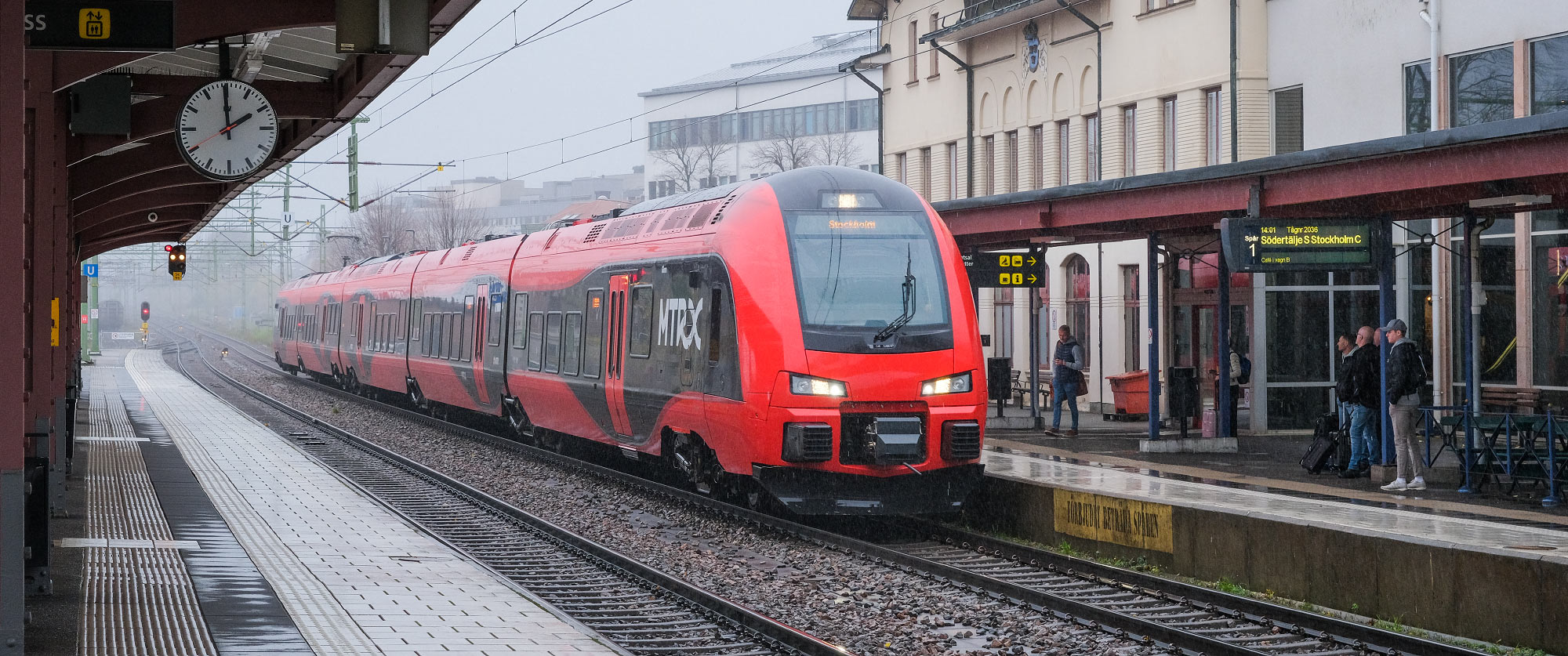 Bild: MTRX X74 004 ankommer Skövde 2021