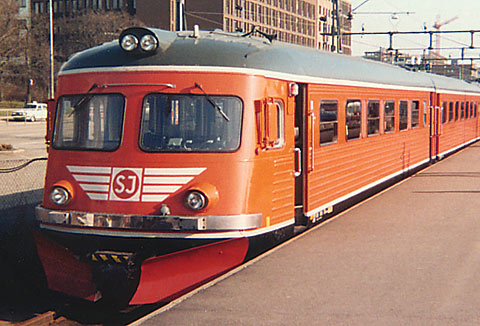 Bild: X9B 108 i Helsingborg 1987