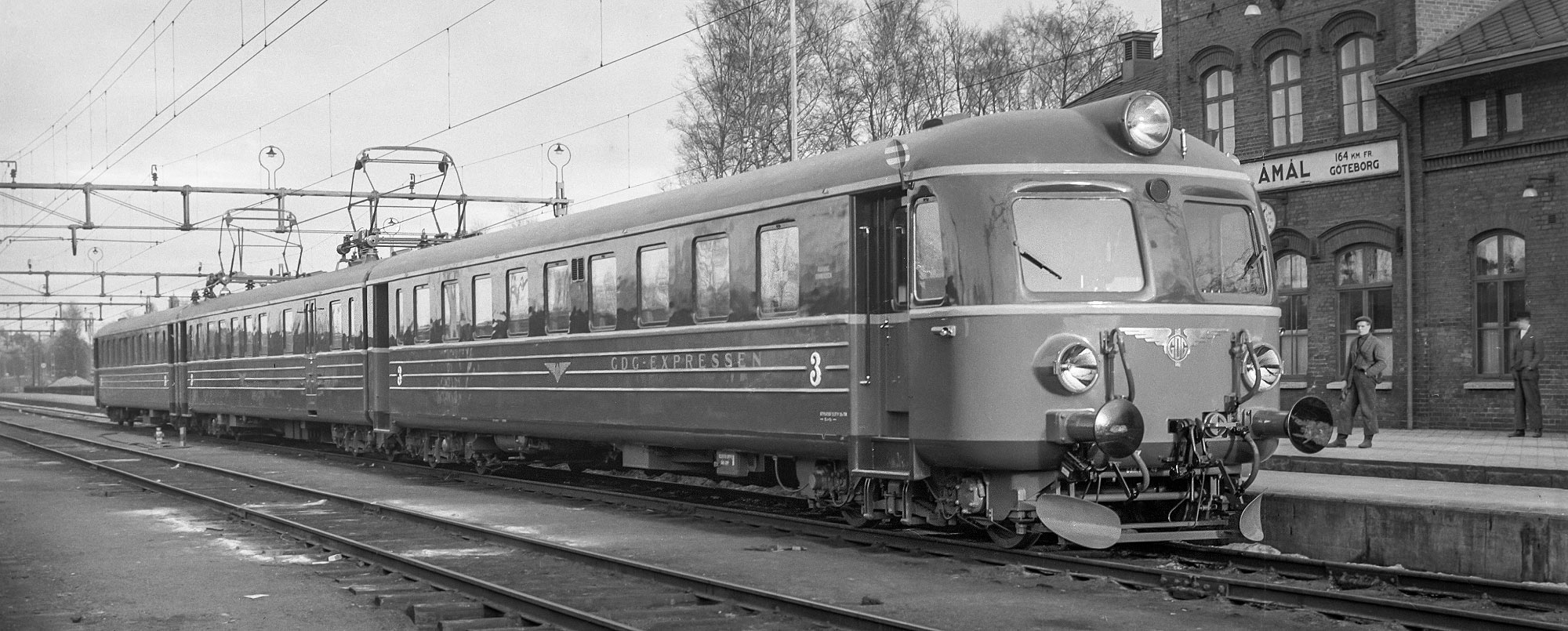 BJ/GDG-Expressen XoA 425 i Åmål 1947