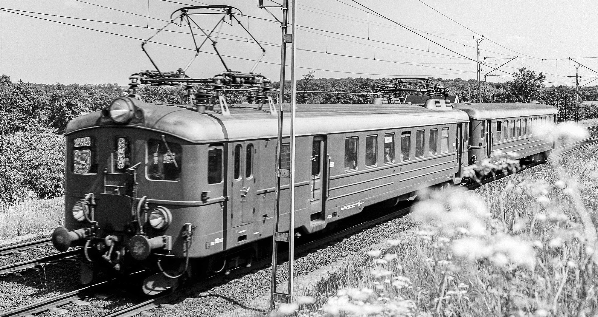 Xoa7-tåg i Skåne 1967