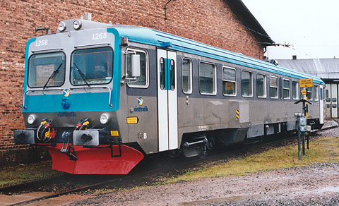 Bild: Västtrafik Y1 1268 i Falköping 2003