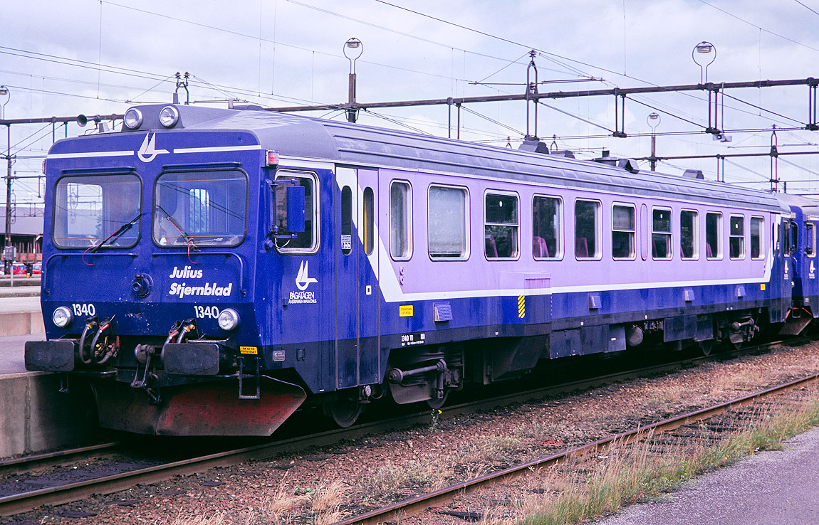 Bild: Länstrafiken Malmöhus Y1 1340 i Malmö 1994