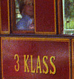 Bild: Klassbeteckning på tredjeklassvagn