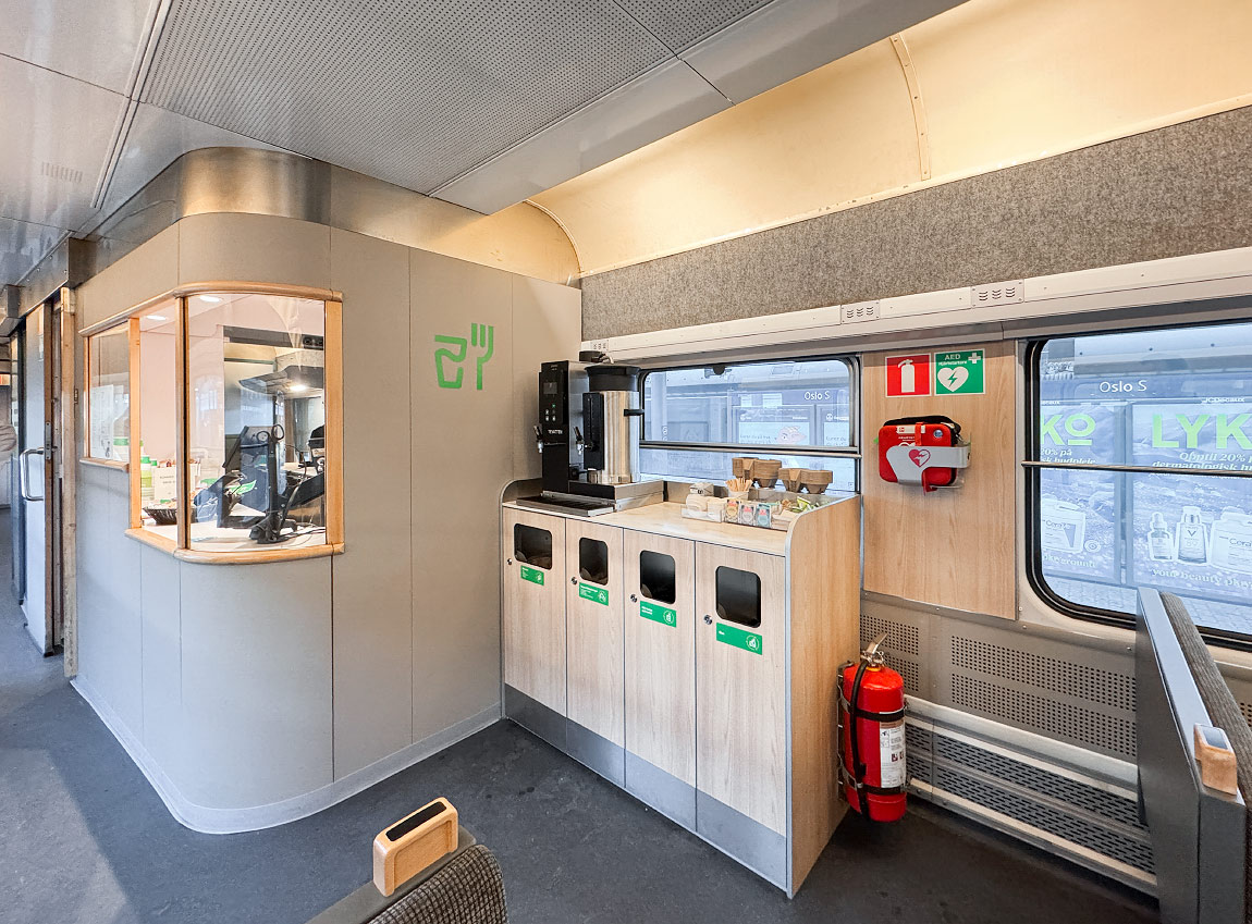 Bild: Interiör moderniserade SJ BFS9 5211 2025