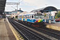 Bild: Y1 1340 som tåg mot Vetlanda i Nässjö 4 oktober 2001