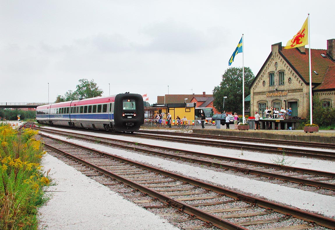 Bild: Demonstrationskörning av Kustpilen i Staffanstorp