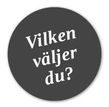 Vilken väljer du? Interiör från personvagn
